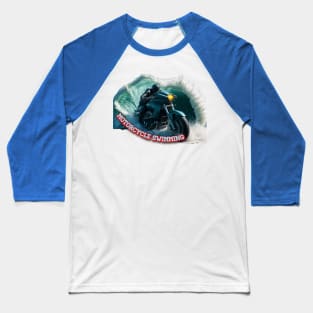 Motorcycle swimming Baseball T-Shirt